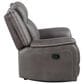 New Heritage Design Enzo Manual Glider Recliner in Gray, , large