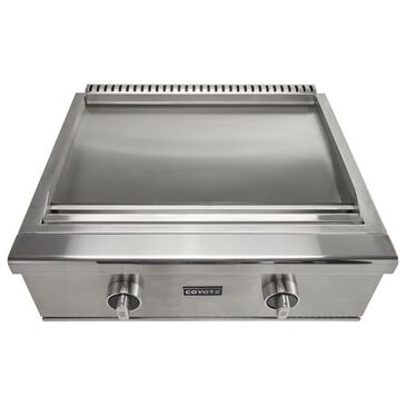 Coyote Outdoor 30" Built-In Natural Gas Flat Top Grill in Stainless Steel, , large