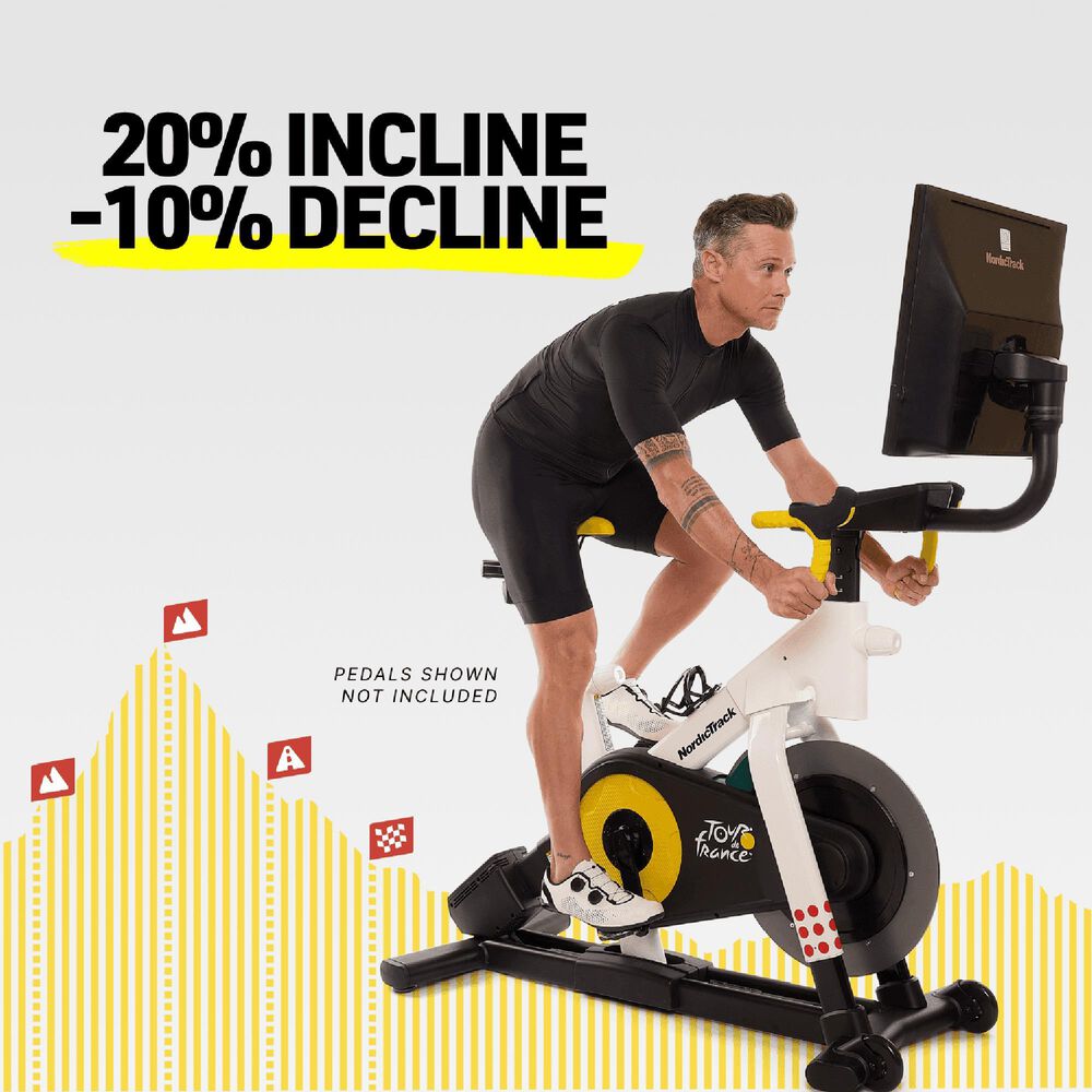 NordicTrack Tour de France Exercise Bike in Black, , large