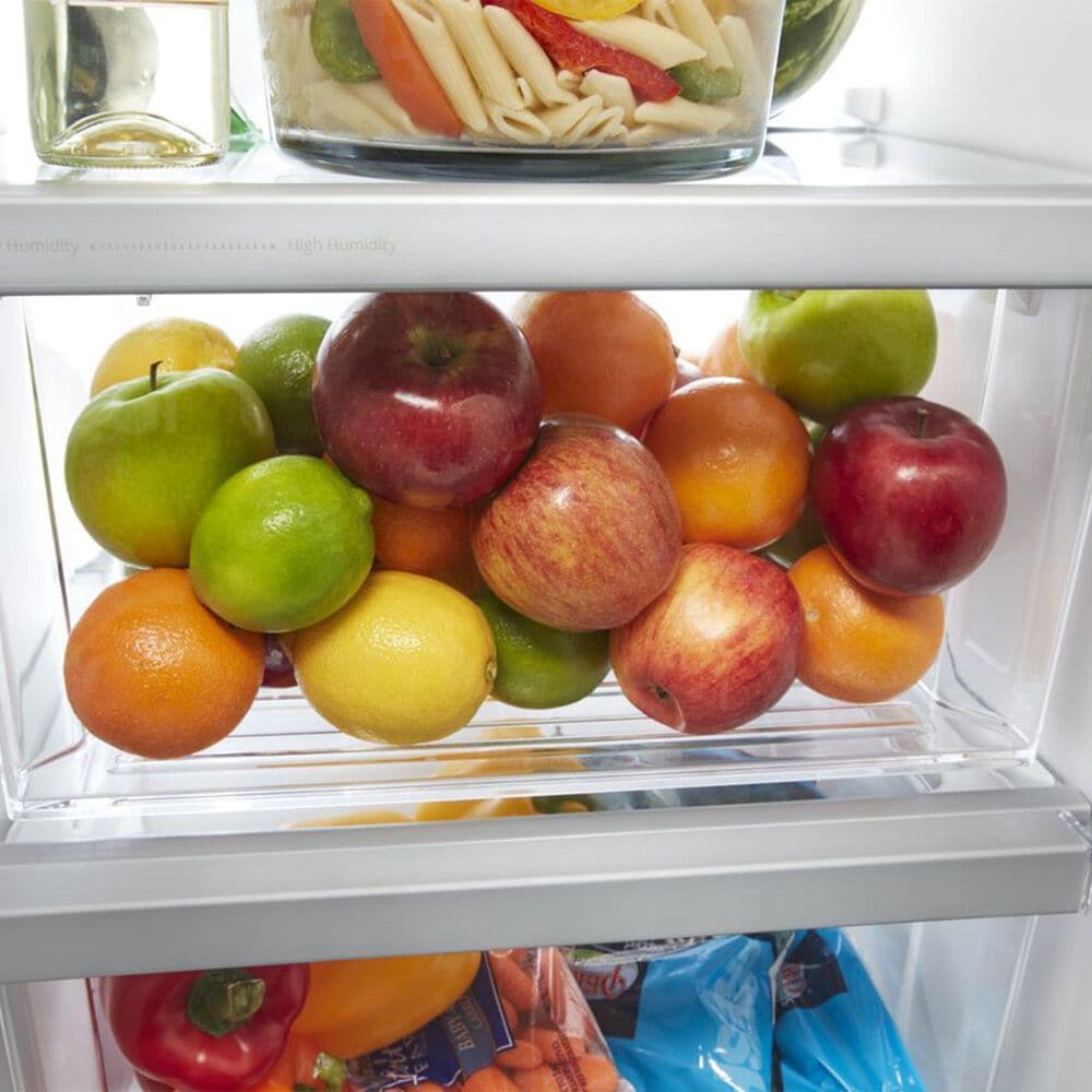 Whirlpool 21 Cu. Ft. 33&quot; Wide Side-by-Side Refrigerator in White, , large