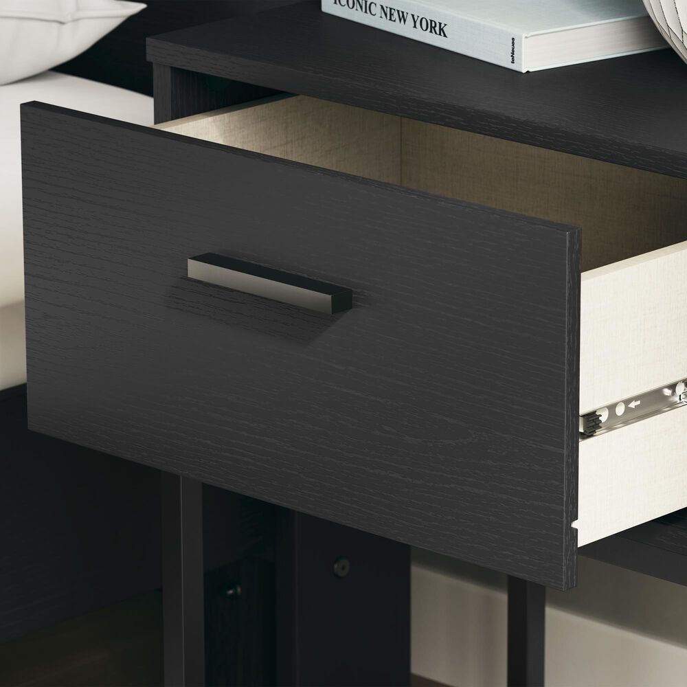 Ashley Socalle Nightstand in Matte Black, , large