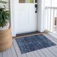 Dalyn Rug Company Soft Essentials Solid Navy 1"8" x 2"6" Indoor/Outdoor Area Rug, , large