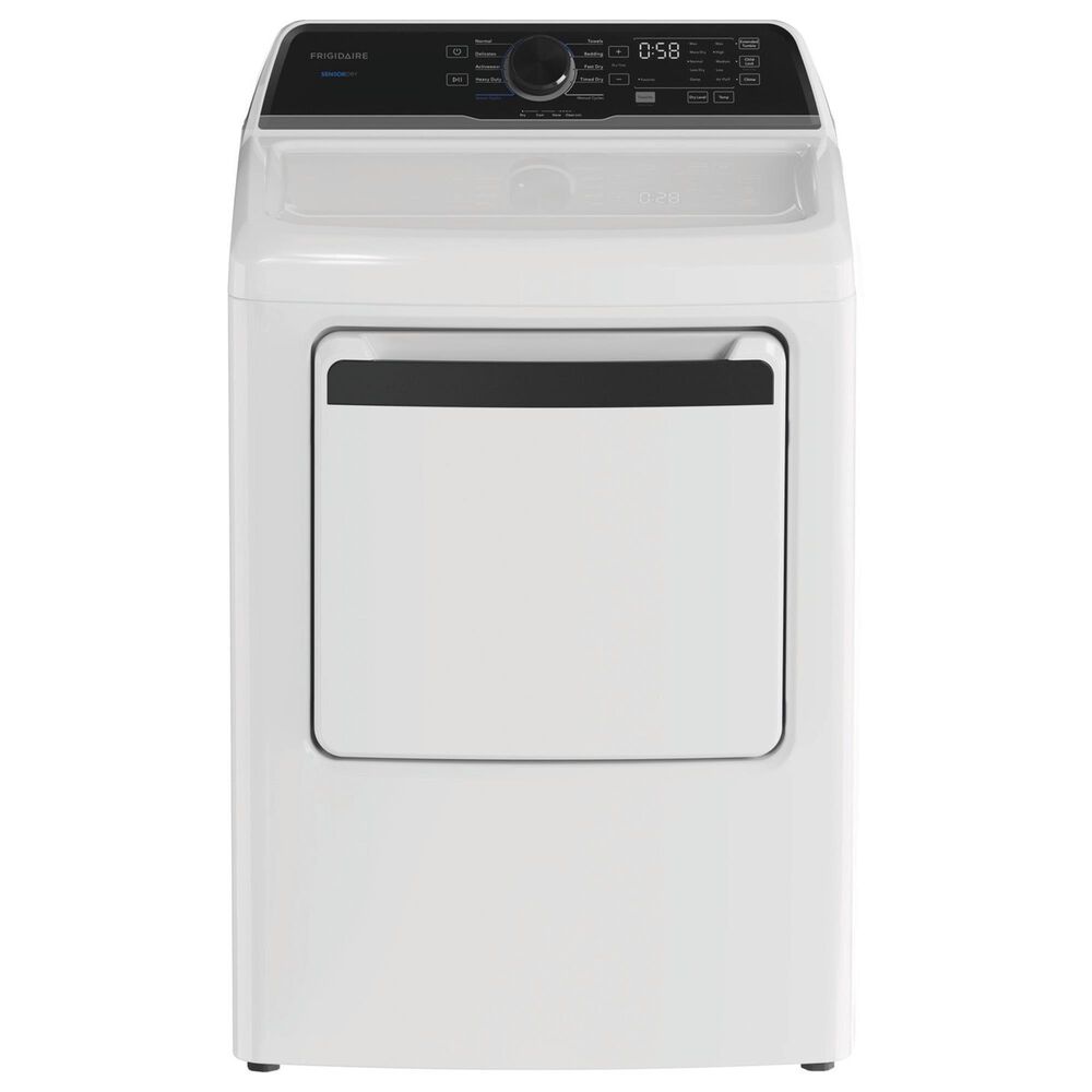 Frigidaire 7 Cu. Ft. Gas Top Load Dryer in White, , large