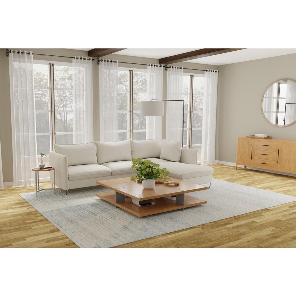 Feizy Brighton 4&#39; x 6&#39; Mint and Ivory Area Rug, , large