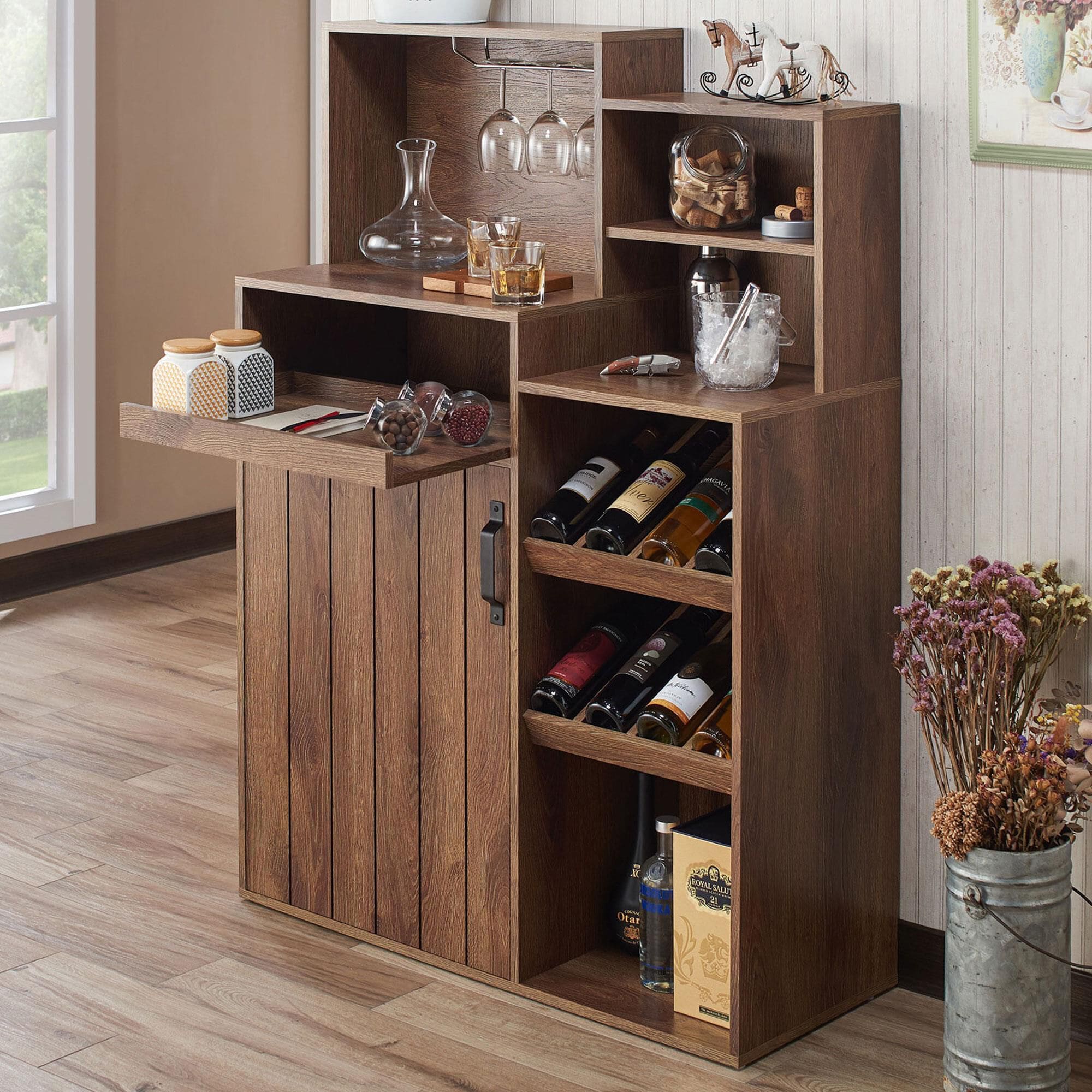 Furniture of america hotsell wine cabinet