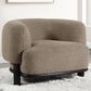 Coaster Lawler Barrel Back Accent Chair in Brown, , large