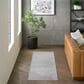 Nourison Central Park West CEP02 Grey 2" x 6" Runner, , large