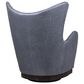 Massoud Hans Swivel Wing Chair in Mont Blanc Adriatic, , large