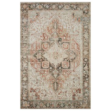 Magnolia Home Lenna LEA-03 2" x 5" Rust and Charcoal Area Rug, , large