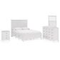 Urban Home Grace 4-Piece Queen Bedroom Set in Snowfall White, , large
