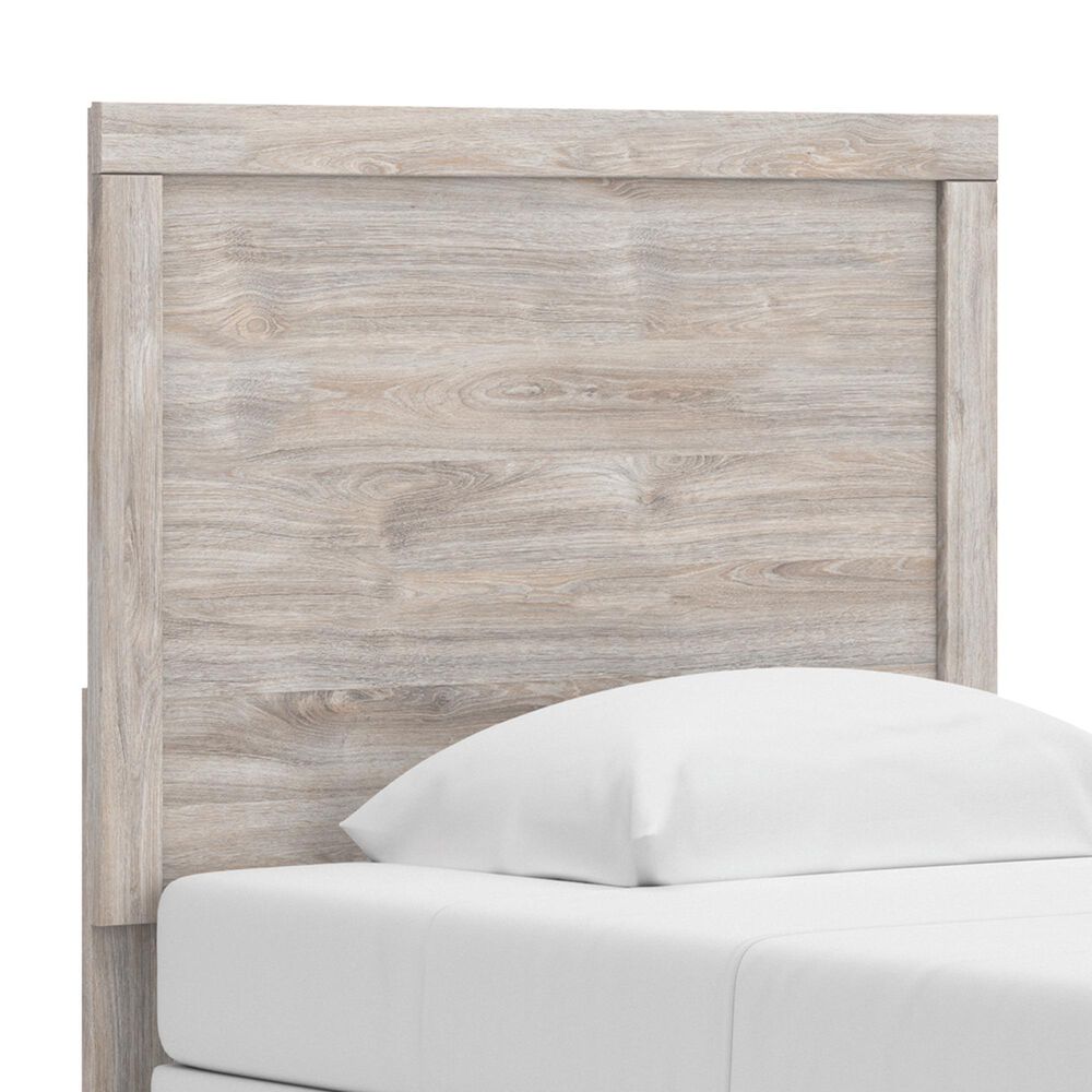 Ashley Broachmyn Twin Panel Bed in Gray, , large