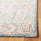 Safavieh Micro-Loop Geometric 2"3" x 9" Blue and Green Runner, , large