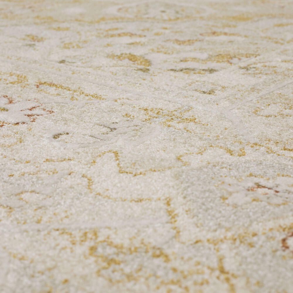 Karastan Windemere R1257 6&#39;6&quot; x 9&#39;10&quot; Cream Area Rug, , large