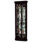 Howard Miller Duane 80" Corner Curio in Black Satin, , large