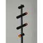 Adesso Tyler LED Floor Lamp in Black, , large