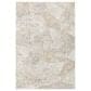 Surya Carmel 5" x 7"3" White, Ivory, Gray and Taupe Area Rug, , large