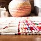 Safavieh Natura NAT657A 9" x 12" Ivory and Red Area Rug, , large
