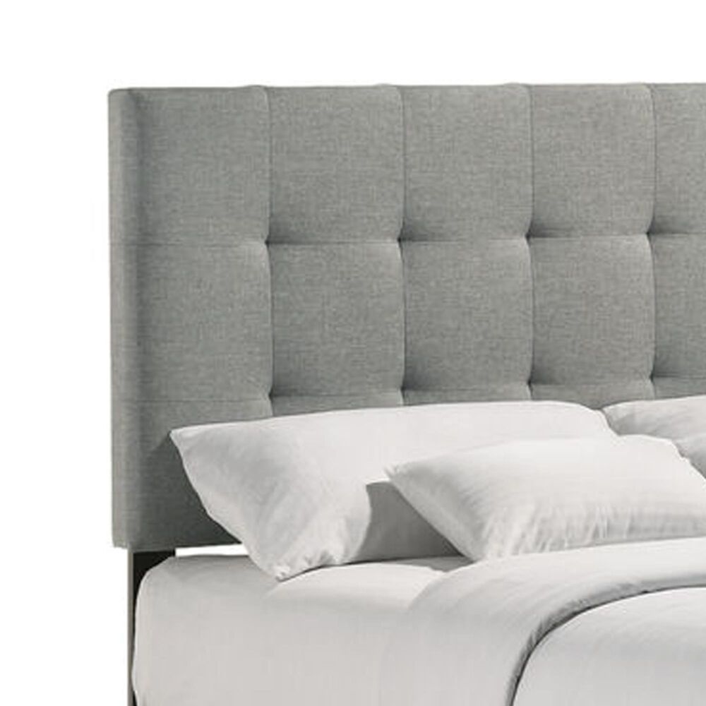 Intercon Full Upholstered Storage Bed in Gray, , large