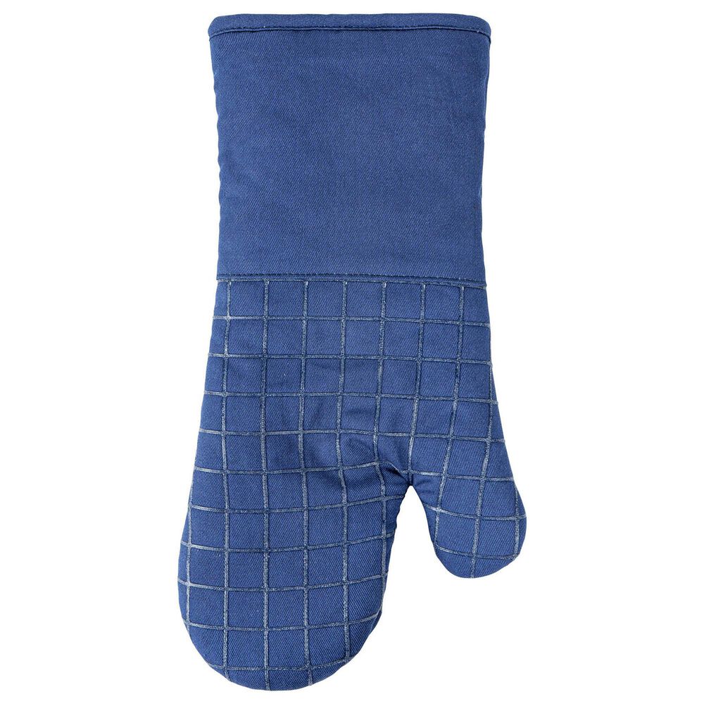 Harold Import Mrs. Anderson"s Baking Silicone Grip Oven Mitt in Blue, , large