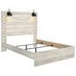 Ashley Cambeck Queen Panel Bed in Whitewash with Lighting, , large