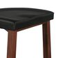 Home Trends & Design Lenox 17" Counter Stool in Walnut Brown, , large