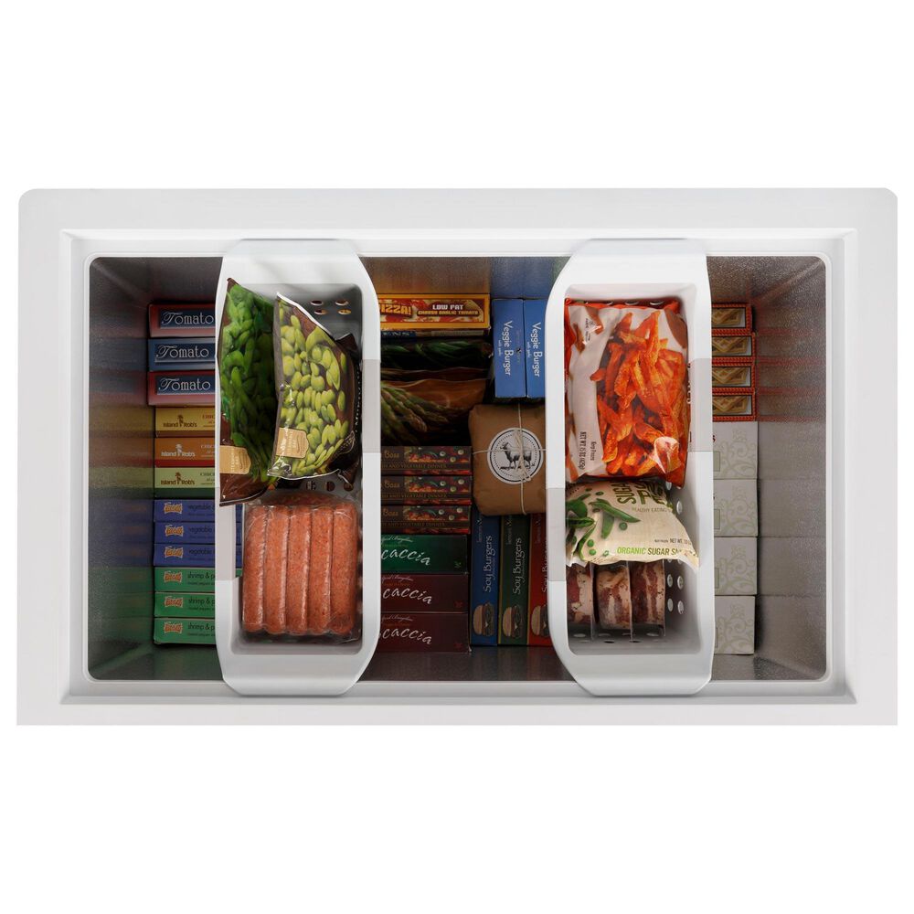 GE 8.8 Cu. Ft. Manual Defrost Chest Freezer in White, , large