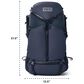 YETI Skala 60L Men"s Hiking Backpack in Classic Navy - L/XL, , large