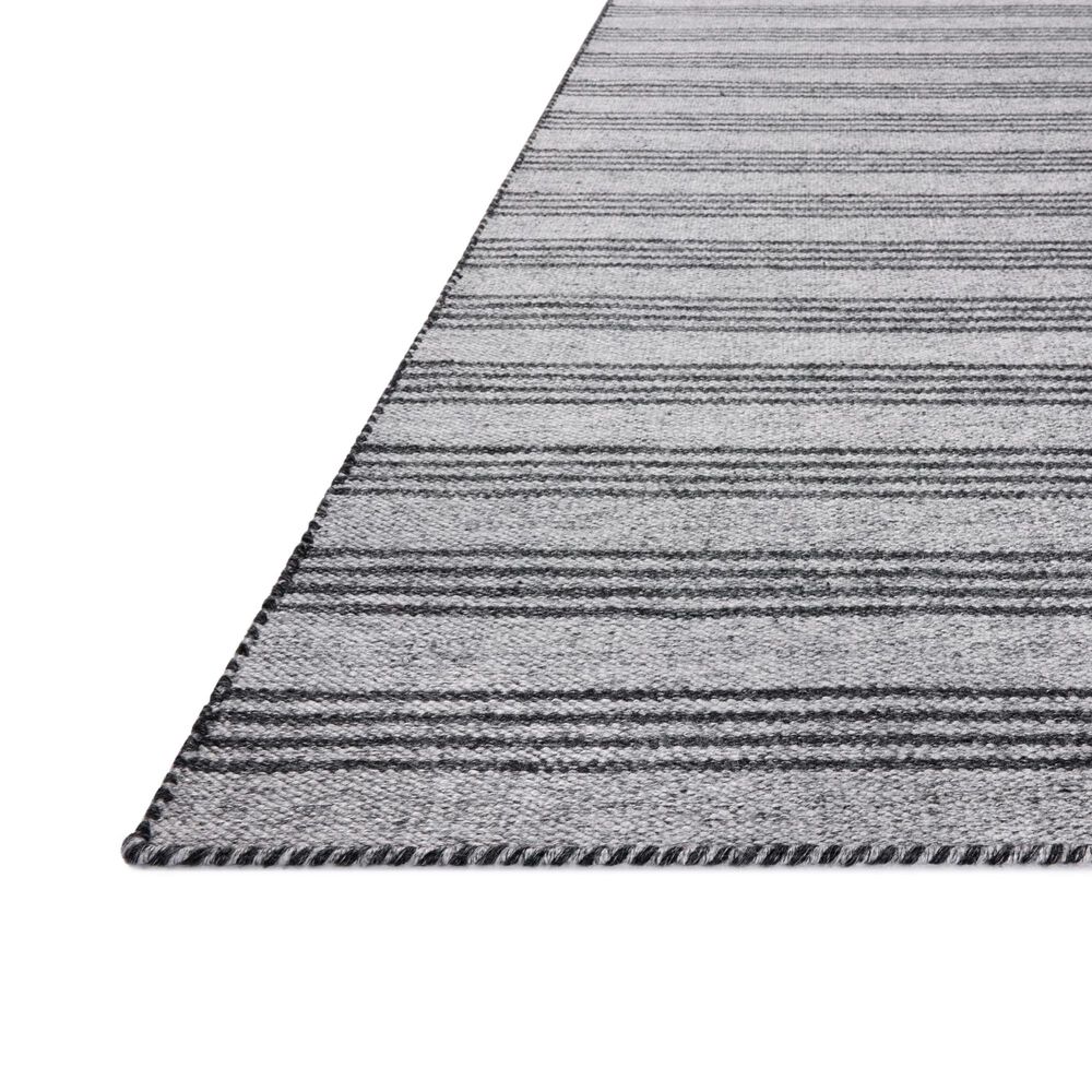 Magnolia Home Charlie Dove and Charcoal 5&#39; x 7&#39;6&quot; Indoor/Outdoor Area Rug, , large