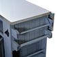 HOMLUX 41.9" Outdoor Extendable Kitchen Island in Gray, , large
