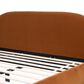 Jennifer Taylor Home Archie Upholstered Platform Bed Frame in Burnt Orange, , large