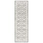 Surya Louvre LOU-2303 2"6" x 8" Black, Ivory and Cream Runner, , large