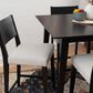 Linon Home Decor Cadence 5-Piece Counter Height Dining Set in Black Lacquer, , large