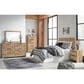 Ashley Hyanna Bedroom Mirror in Golden Rustic, , large