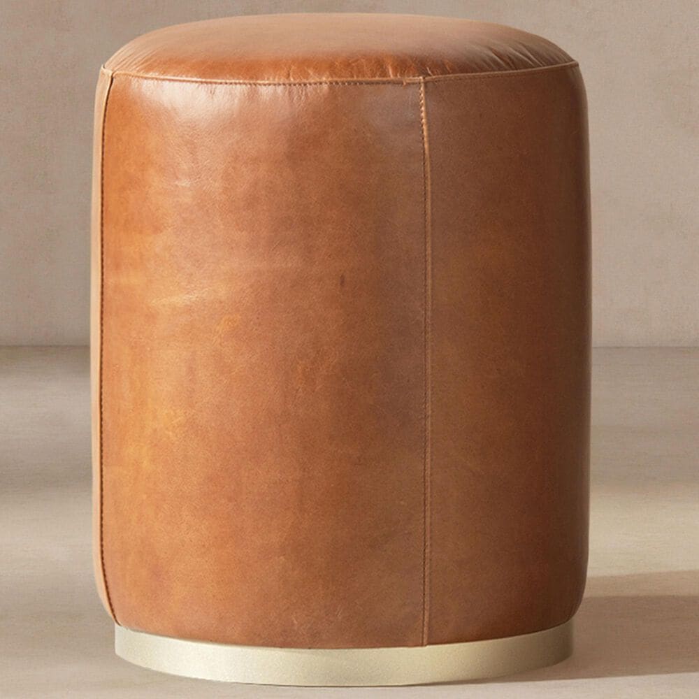 Jennifer Taylor Home Nico Ottoman in Camel Brown, , large