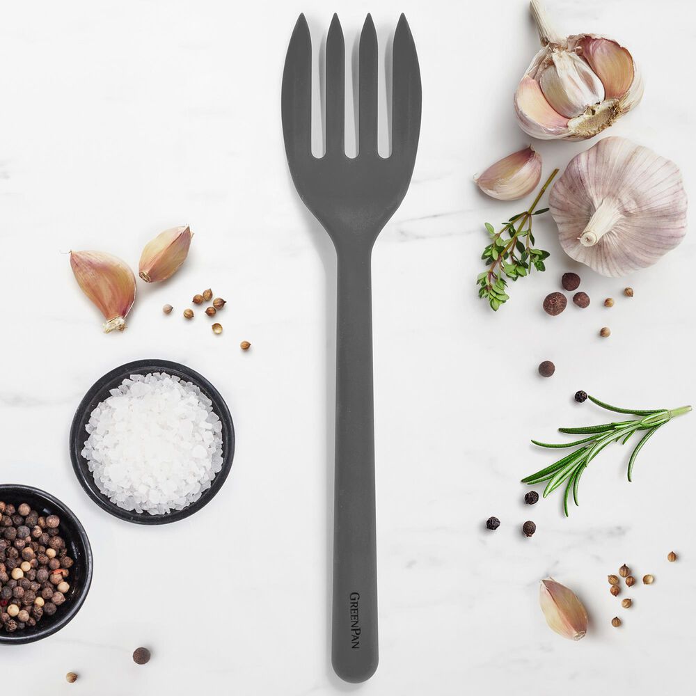 Green Pan Platinum Silicone Ultimate Fork in Charcoal Grey, , large