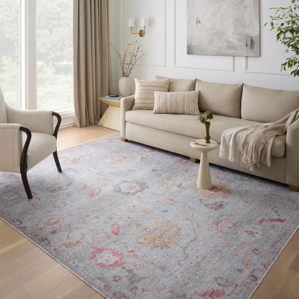Loloi II Elysium 8&#39;6&quot; x 11&#39;6&quot; Silver and Multicolor Area Rug, , large