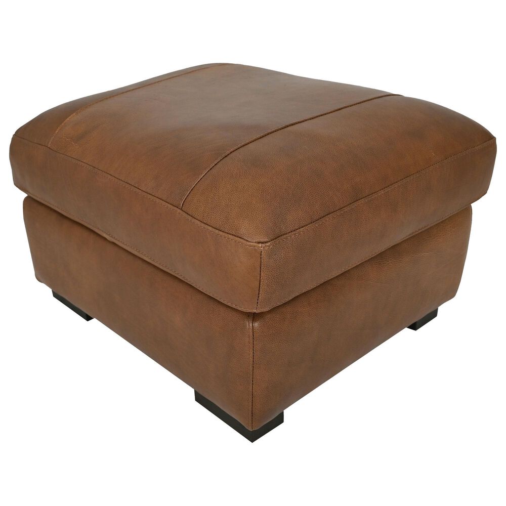 Softline Madison Ottoman in Pecan, , large