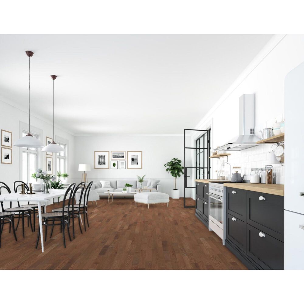 Lauzon Essential Expert Cafe Au Lait Oak 3 1/8&quot; Engineered Hardwood, , large