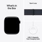 Apple Watch Series 10 GPS + Cellular 46mm Jet Black Aluminum Case with Ink Sport Loop, , large