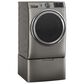 GE Appliances 4.8 Cu. Ft. Front Load Washer with Steam in Satin Nickel, , large