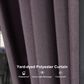 HOMLUX 10" x 12" Outdoor Hardtop Gazebo with Galvanized Steel Roof, Netting, and Curtains Gray, , large