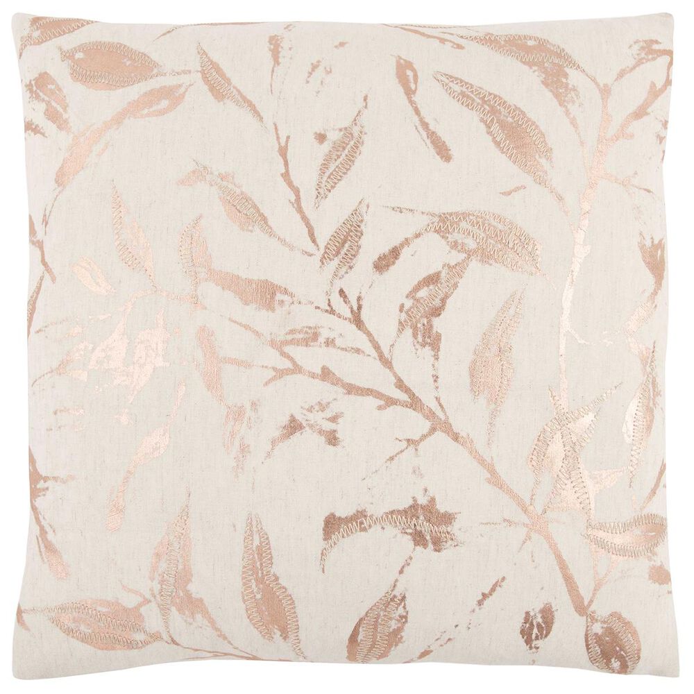 Rizzy Home 20" x 20" Pillow Cover in Rose Gold, , large