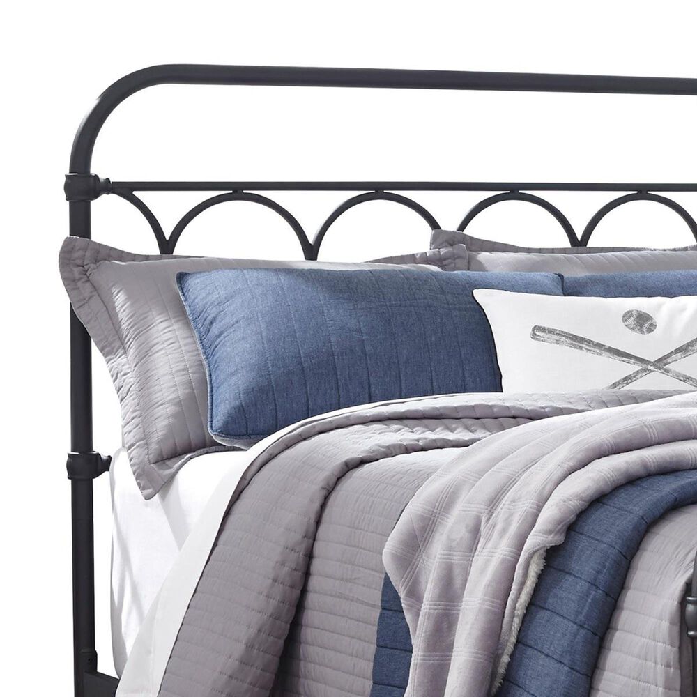 Signature Design by Ashley Nashburg Full Metal Slat Bed in Black Shop NFM