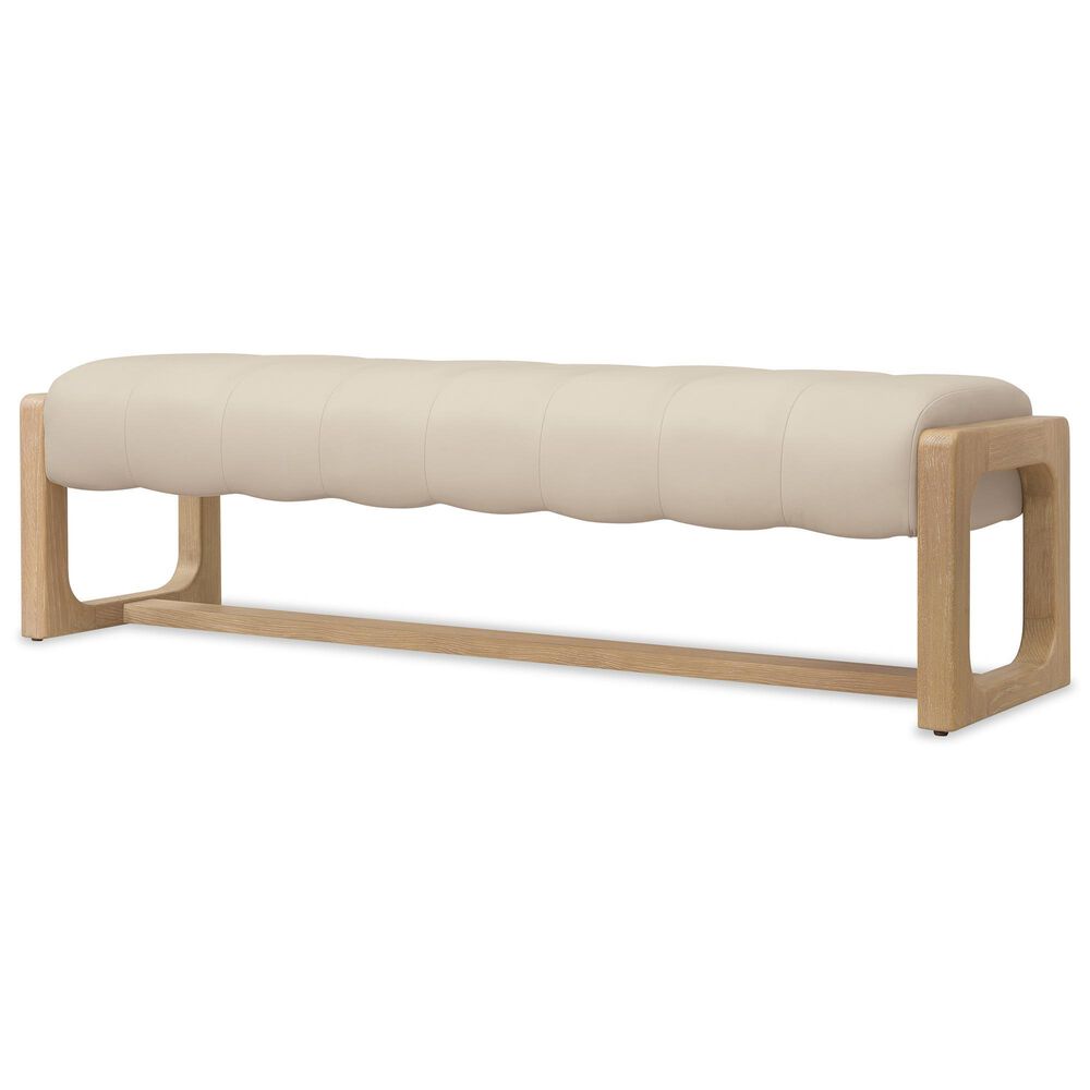 Hooker Furniture Banyon Bay Bench in Desert Oak, , large