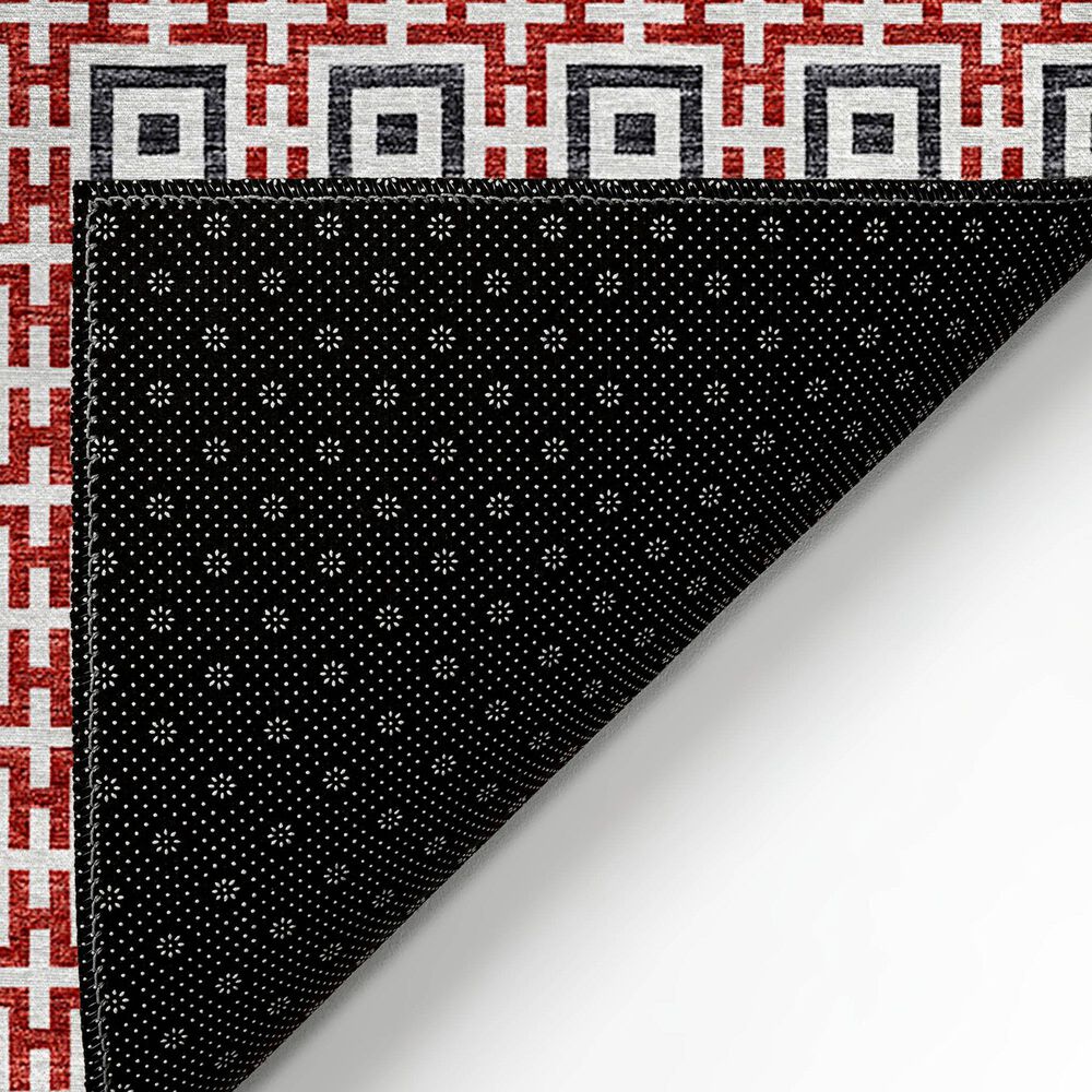 Dalyn Rug Company Marlo 5&#39; x 7&#39;6&quot; Red Indoor/Outdoor Area Rug, , large