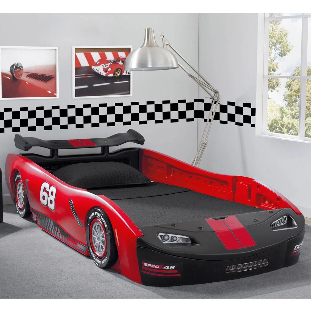 Delta Turbo Twin Race Car Bed in Red Shop NFM