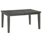 Ashley Hallanden 6-Piece Rectangular Dining Set in Antiqued Gray, , large