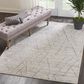 Nourison Ocean OCP02 5"6" x 7"5" Stone Area Rug, , large