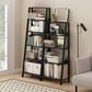 HOMLUX 5-Tier Ladder Display Bookshelf in Espresso, , large