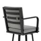 Blue River Don 30" Patio Barstool in Dark Gray, , large